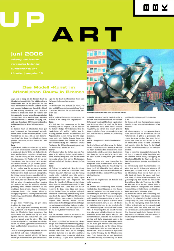 UPART 18, 2006
